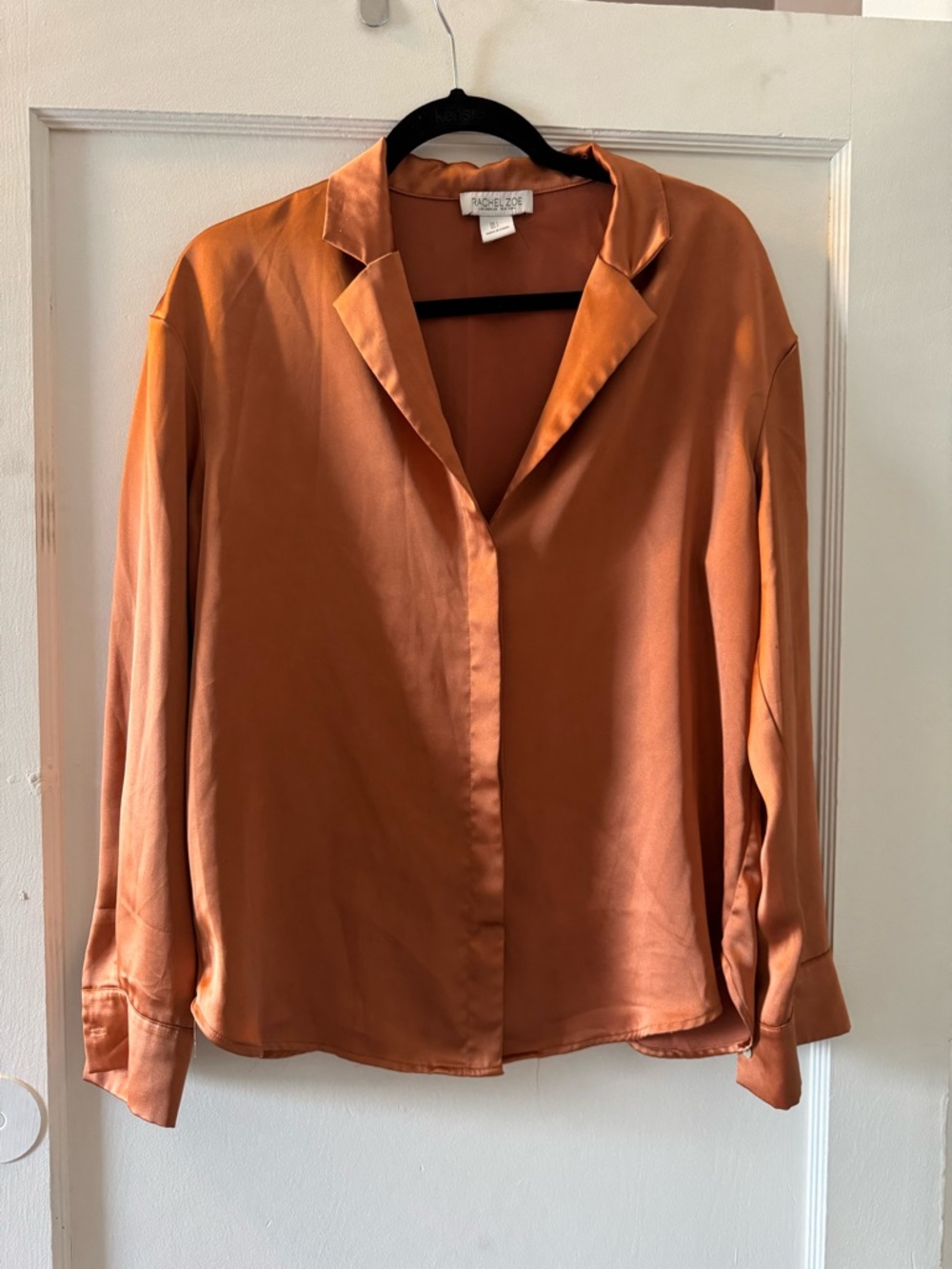 Rachel Zoe size large silky blouse